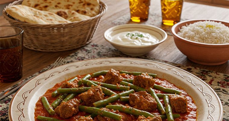 Fasulya Khadra (الفاصوليا الخضراء) – Green Bean Stew